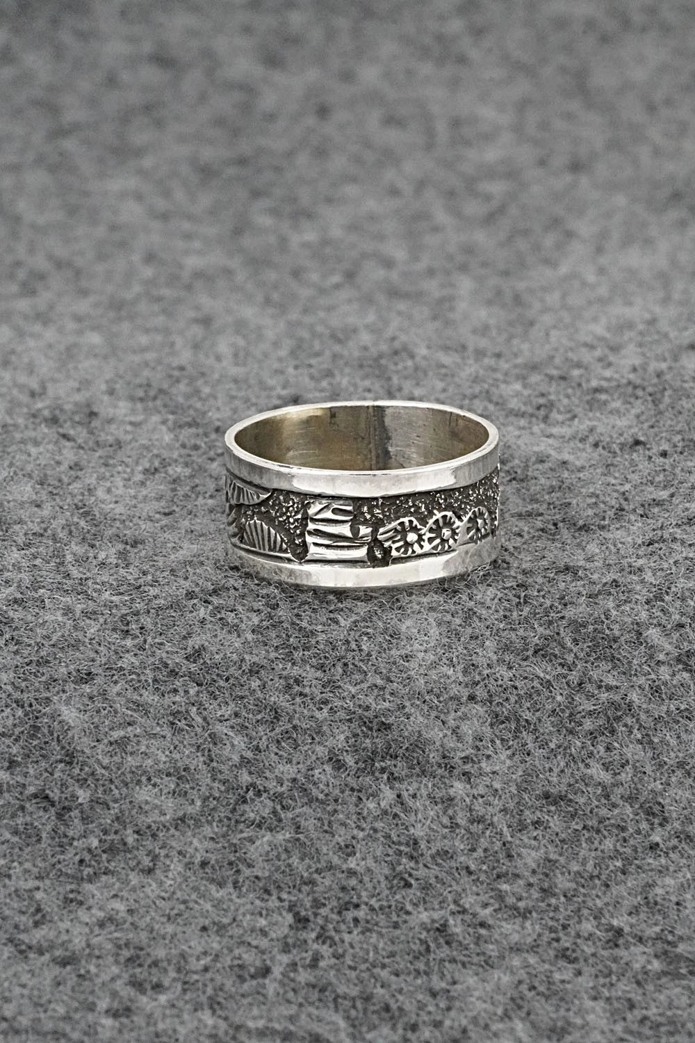 Sterling Silver Ring - Elaine Becenti - Size 10
