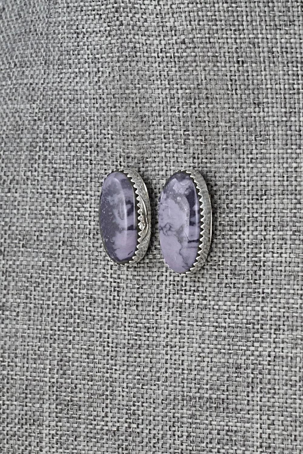 Morado & Sterling Silver Earrings - Murray Hannaweeka