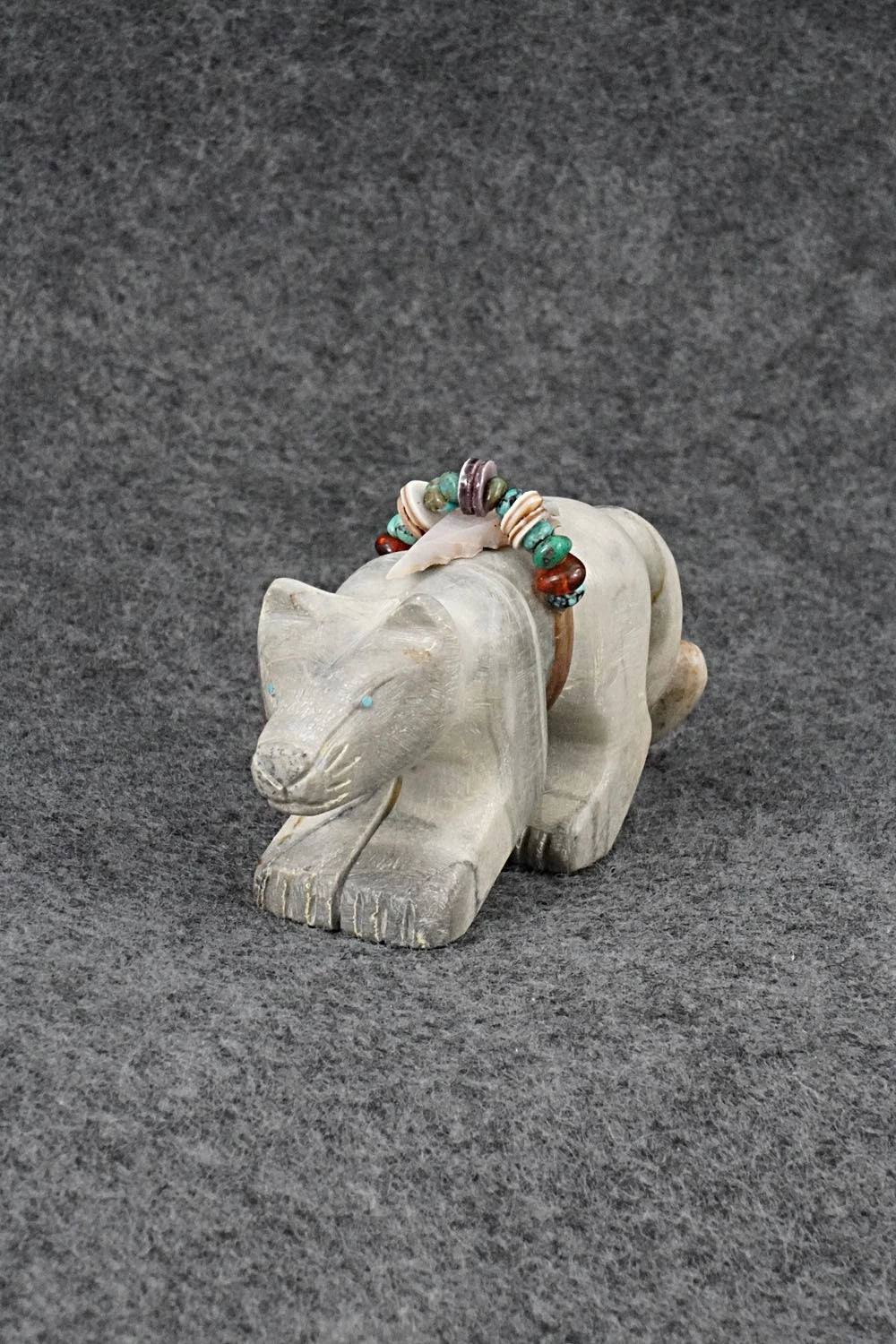 Mountain Lion Zuni Fetish Carving - Douglas Martza