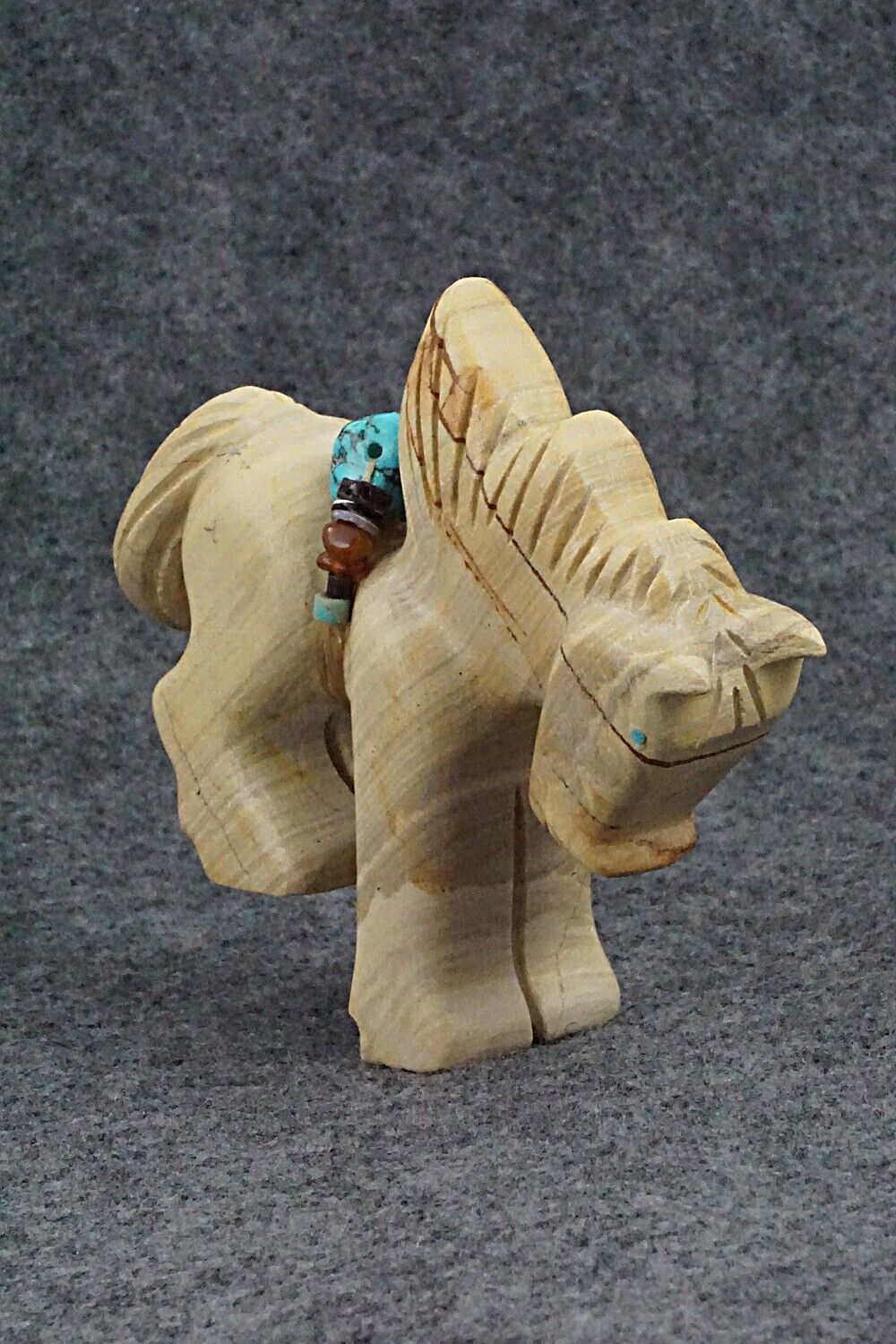 Horse Zuni Fetish Carving - Douglas Martza