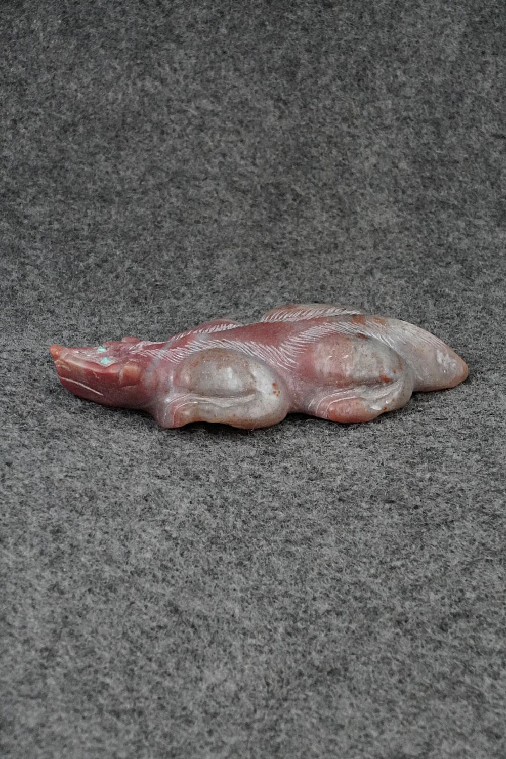 Badger Zuni Fetish Carving - Terrance Panteah