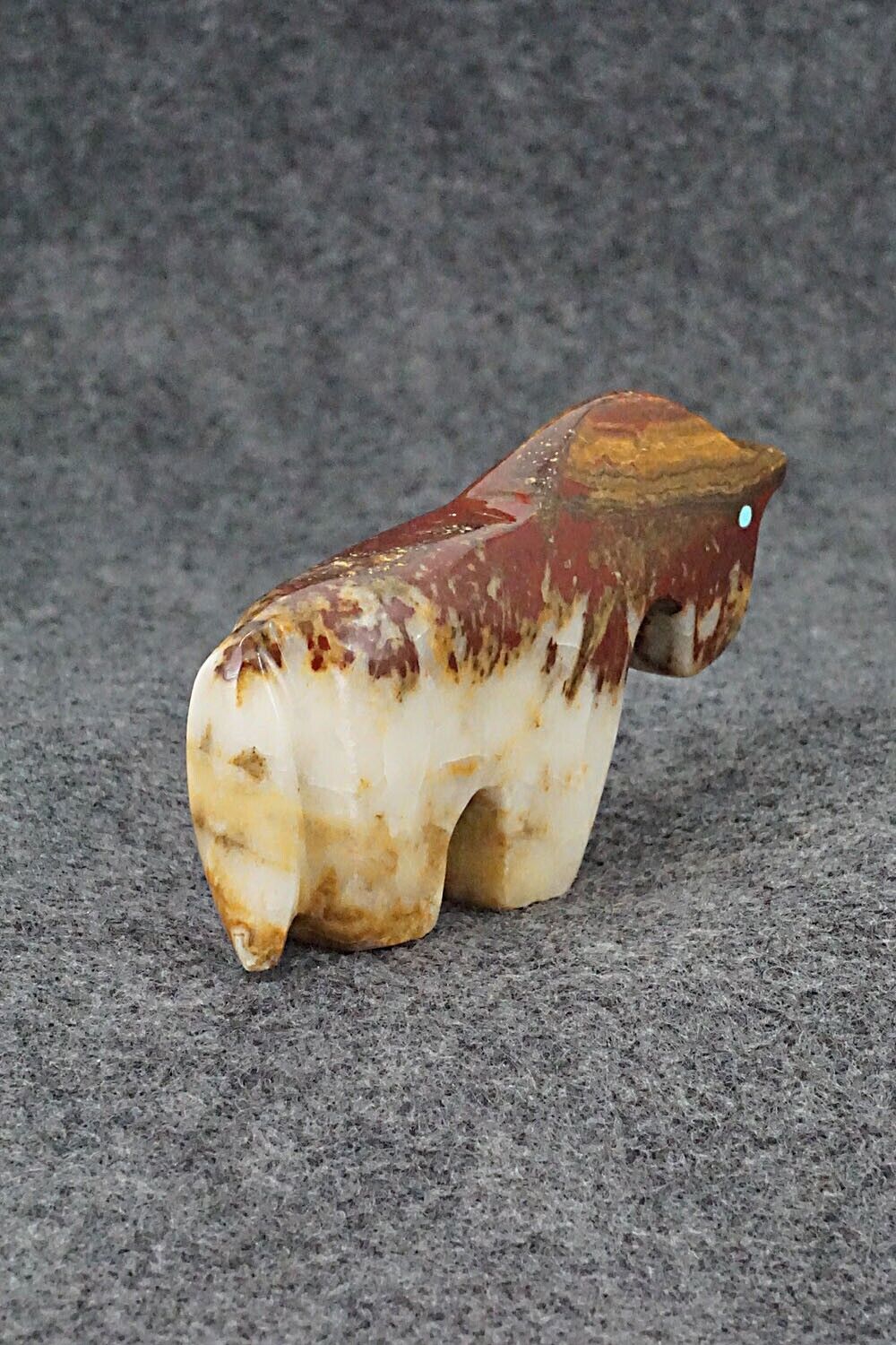 Horse Zuni Fetish Carving - Bernard Laiwakete