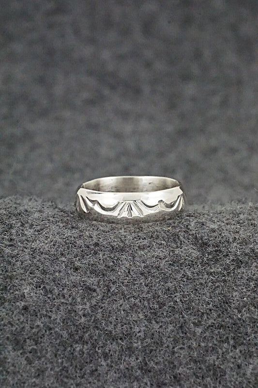 Sterling Silver Ring - Elaine Tahe - Size 6.25