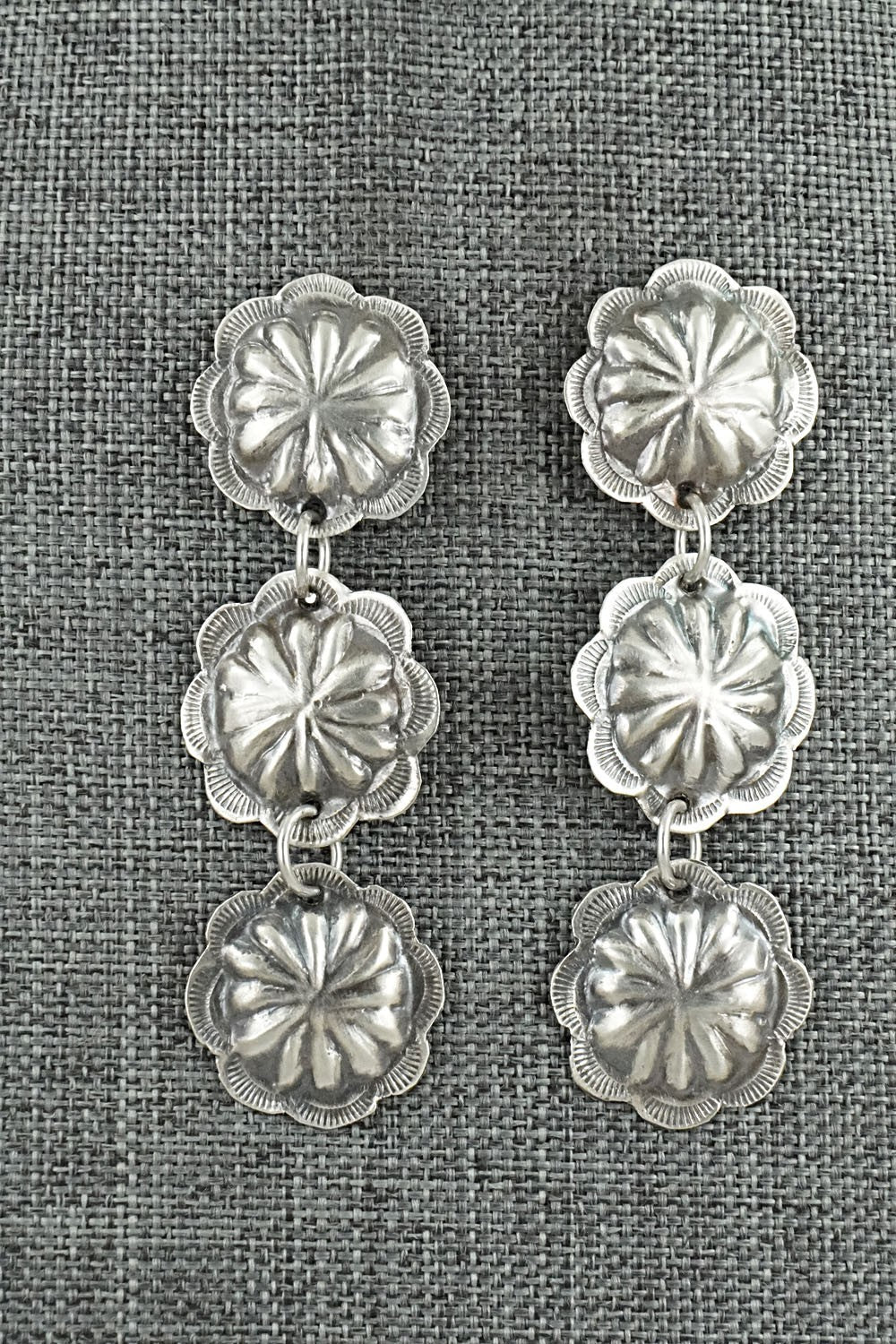 Sterling Silver Earrings - Joan Begay