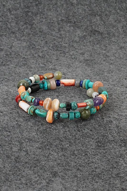 Multi-Stone Beaded Bracelet - Helen Tsosie