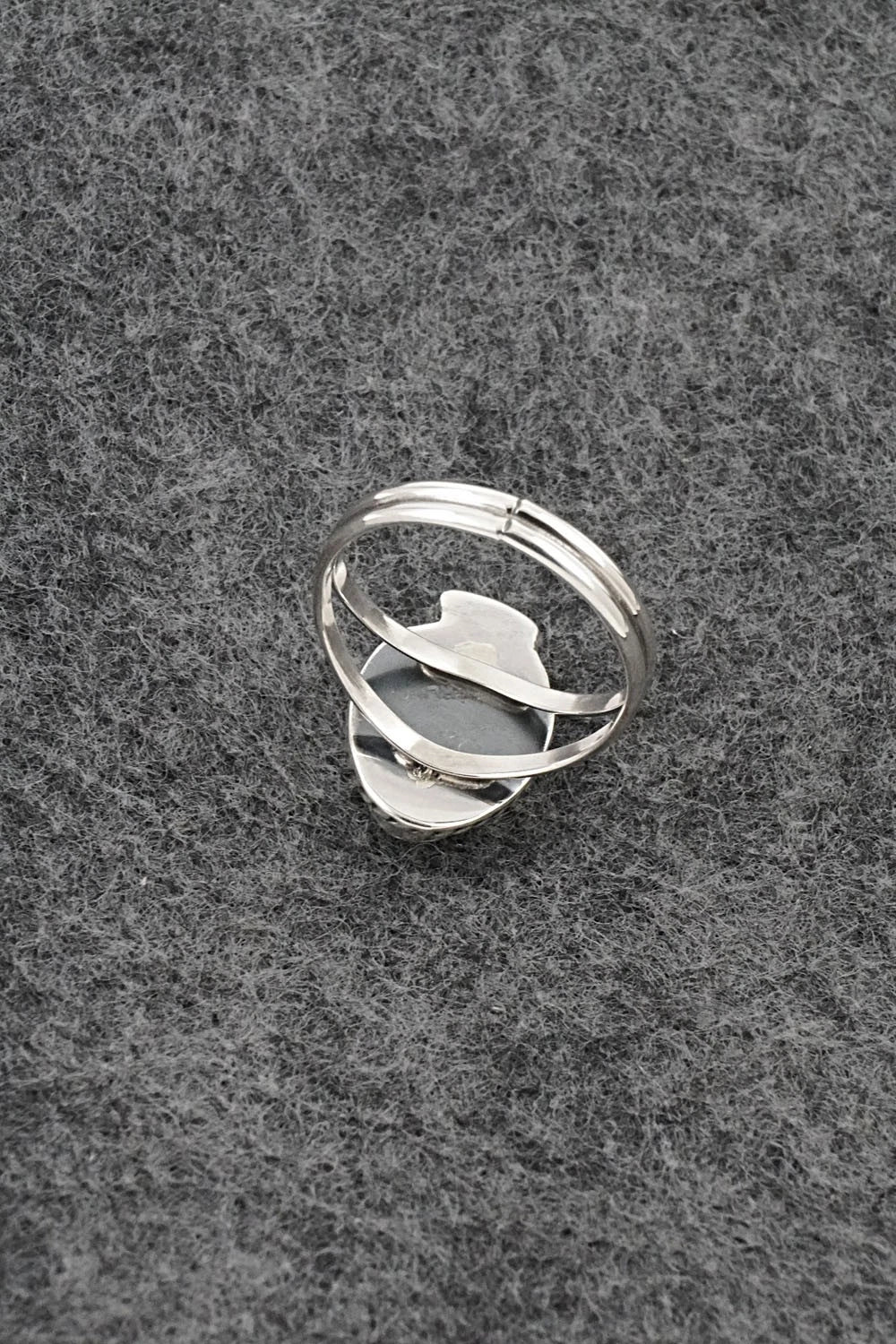 Turquoise & Sterling Silver Ring - Rosemary Saunders - Size 6