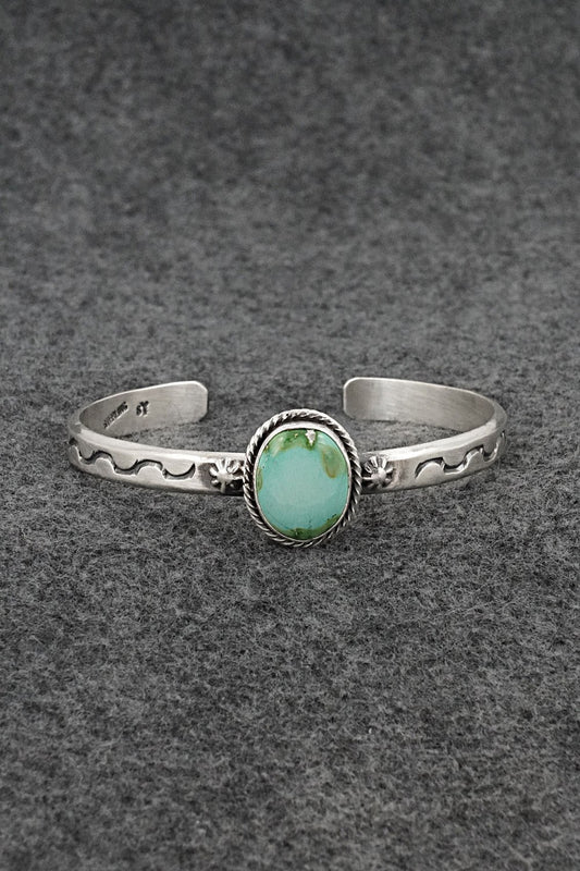 Turquoise & Sterling Silver Bracelet - Samuel Yellowhair