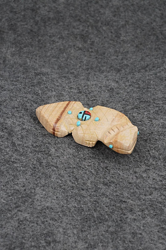 Horned Toad Zuni Fetish Carving - Danette Laate