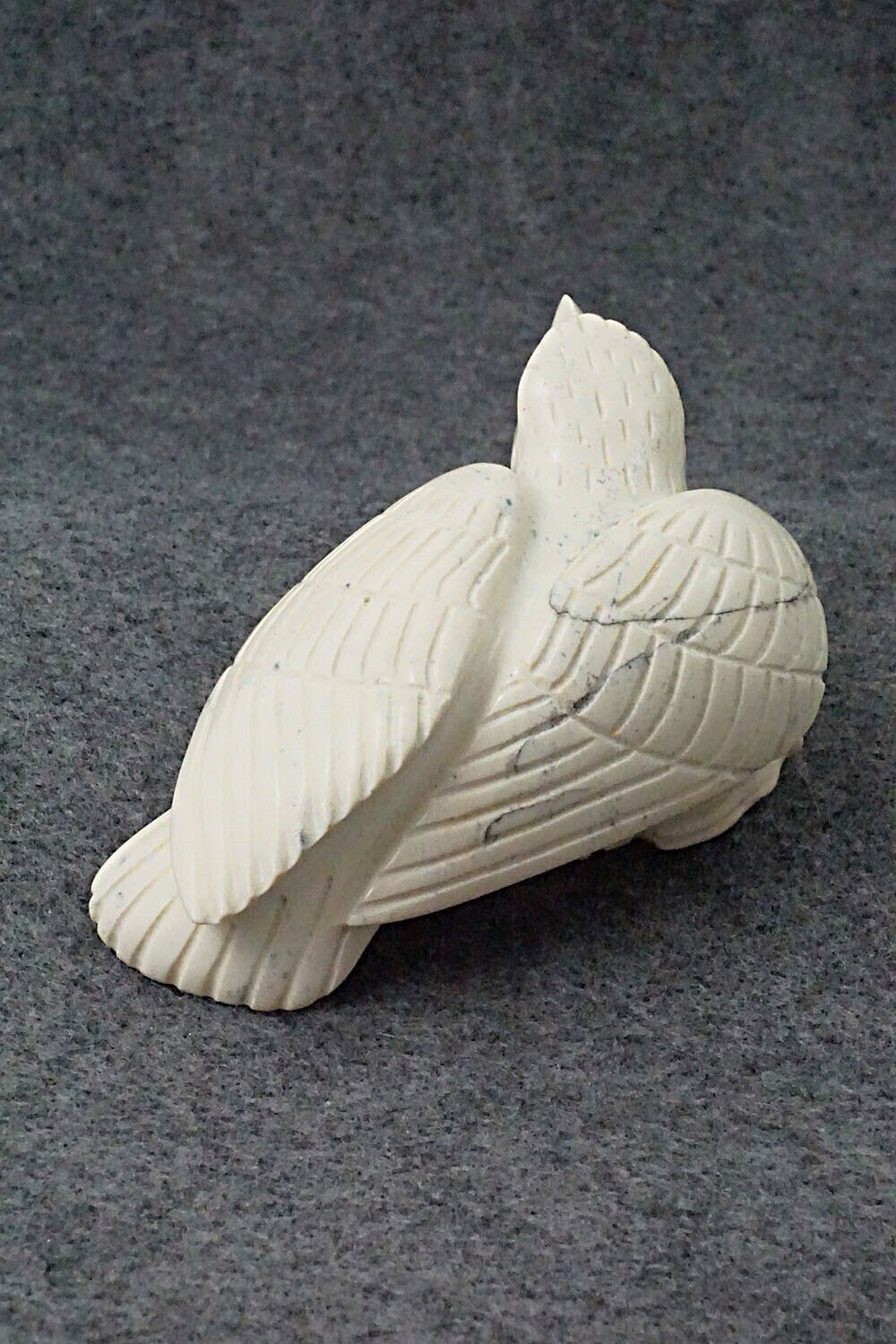 Eagle with Rabbit Zuni Fetish Carving - Albert Eustace Sr.