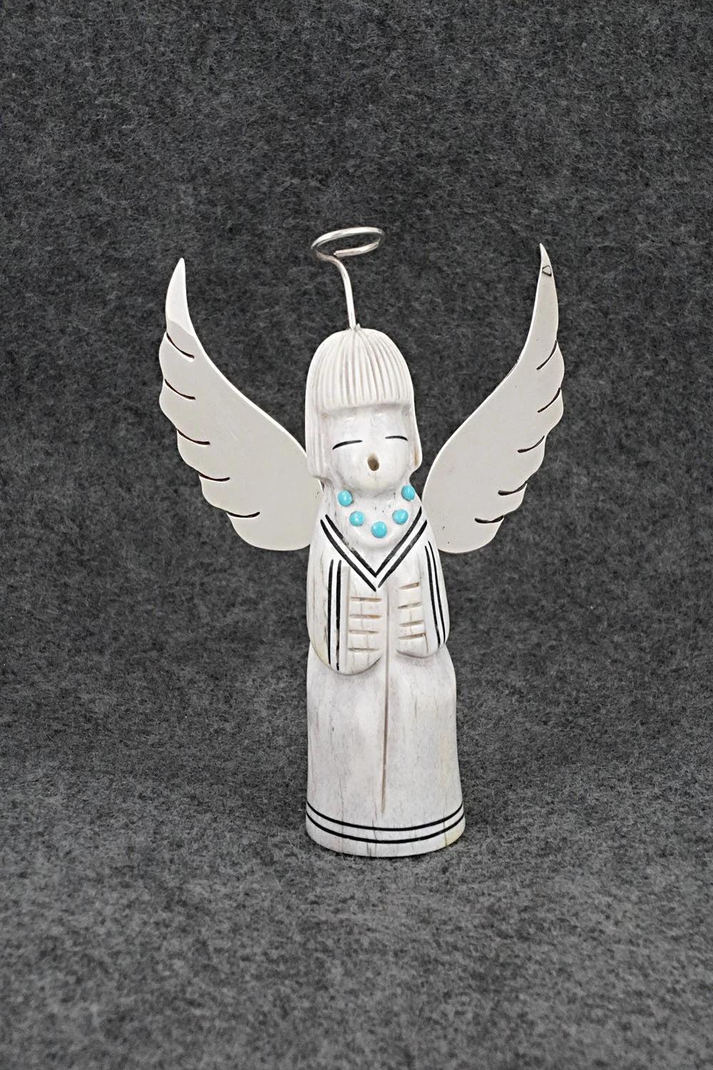Angel Zuni Fetish Carving - Claudia Peina
