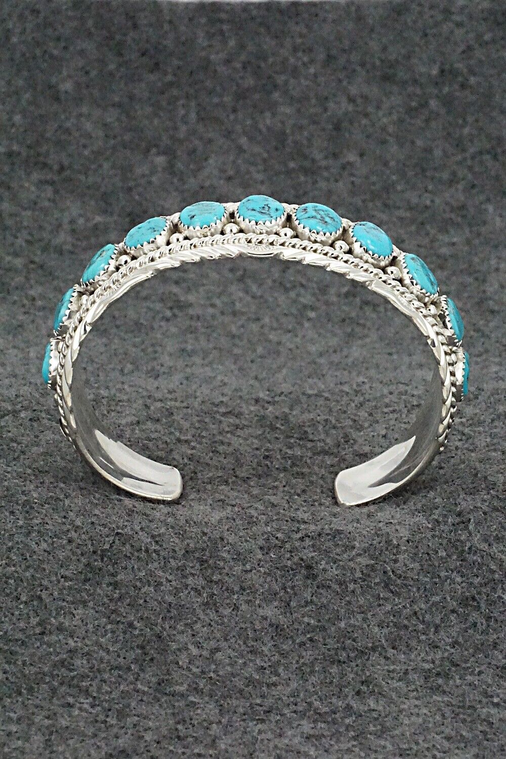 Turquoise & Sterling Silver Bracelet - Martin Muskett