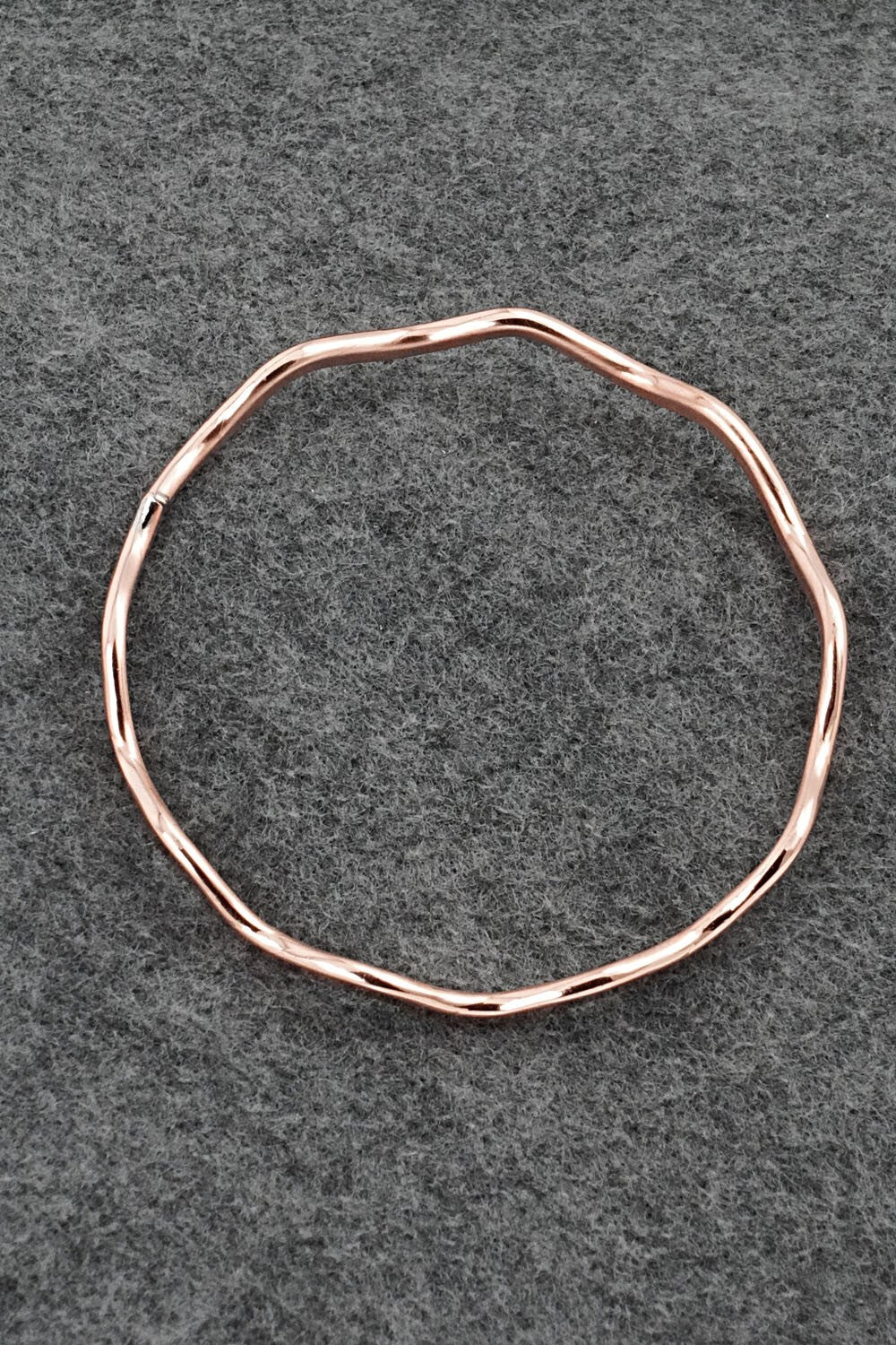 Copper Bangle Bracelet - Elaine Tahe