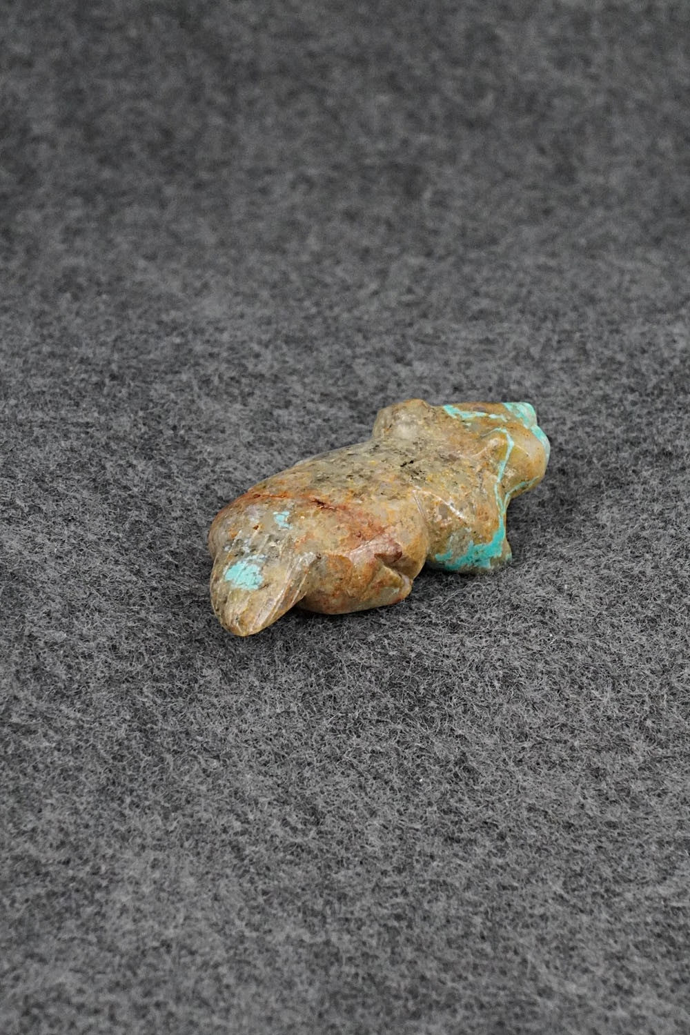 Badger Zuni Fetish Carving - Kenric Laiwakete