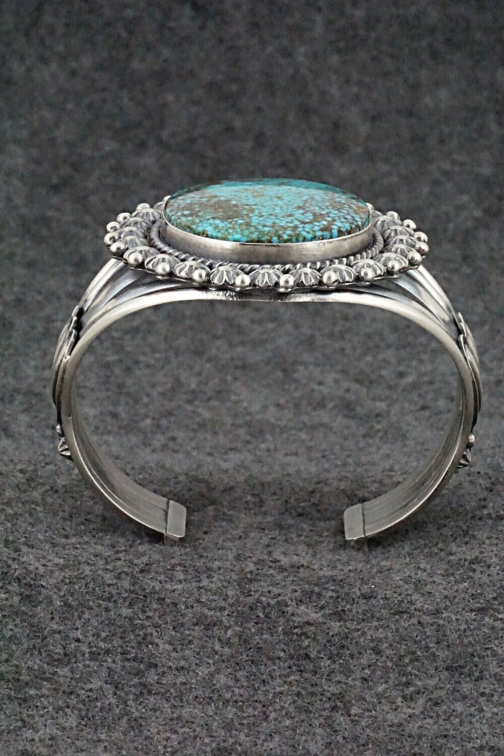 Turquoise & Sterling Silver Bracelet & Ring Set - Raymond Delgarito
