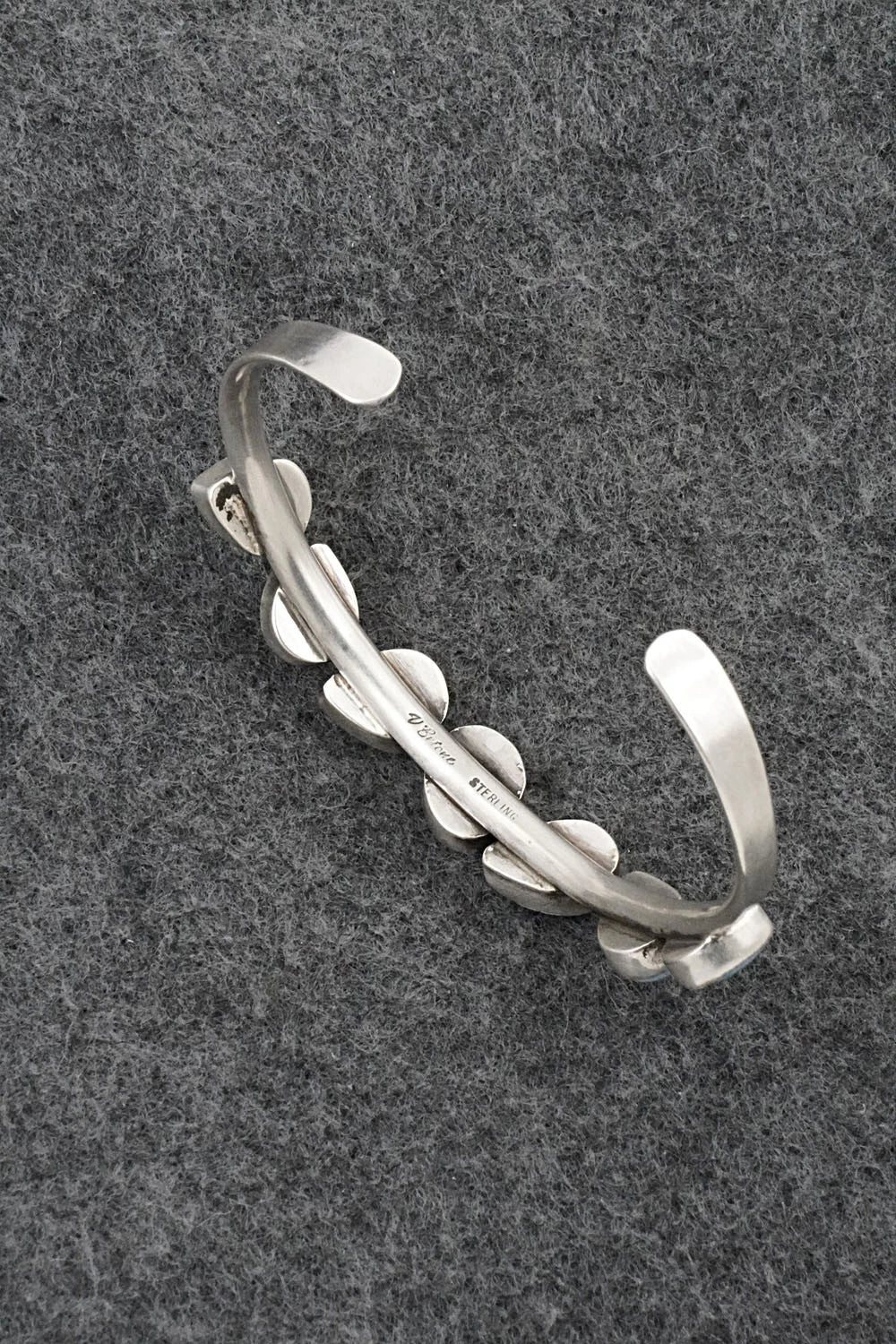 Turquoise & Sterling Silver Bracelet - Verley Betone