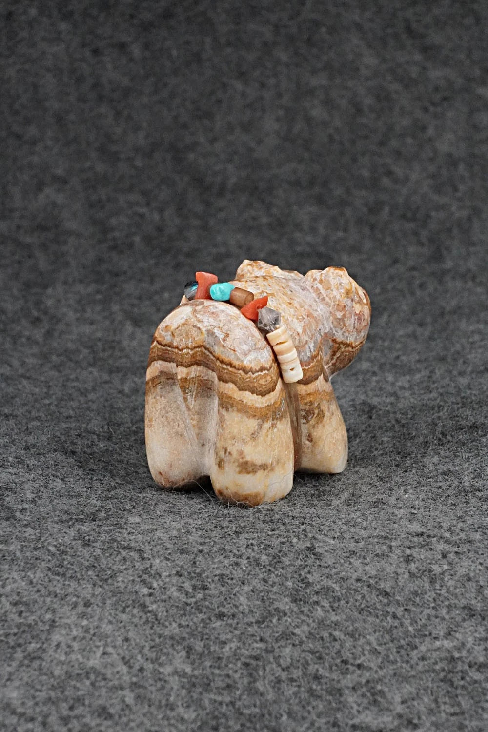 Bear Zuni Fetish Carving - Benina Kallestewa