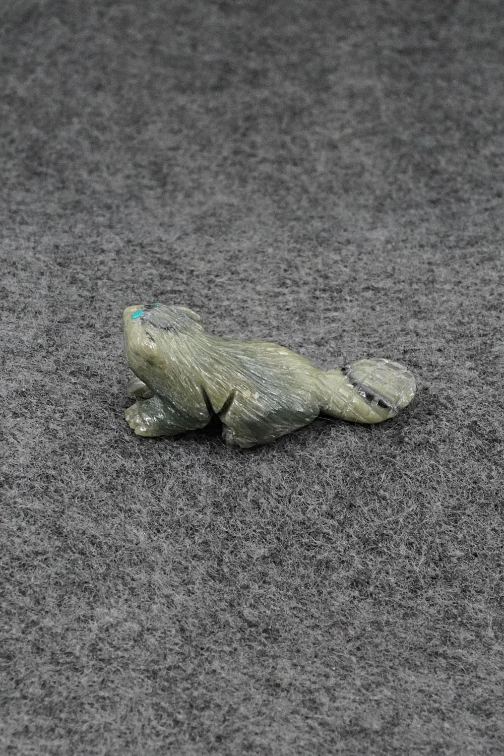 Beaver Zuni Fetish Carving - Jonas Hustito
