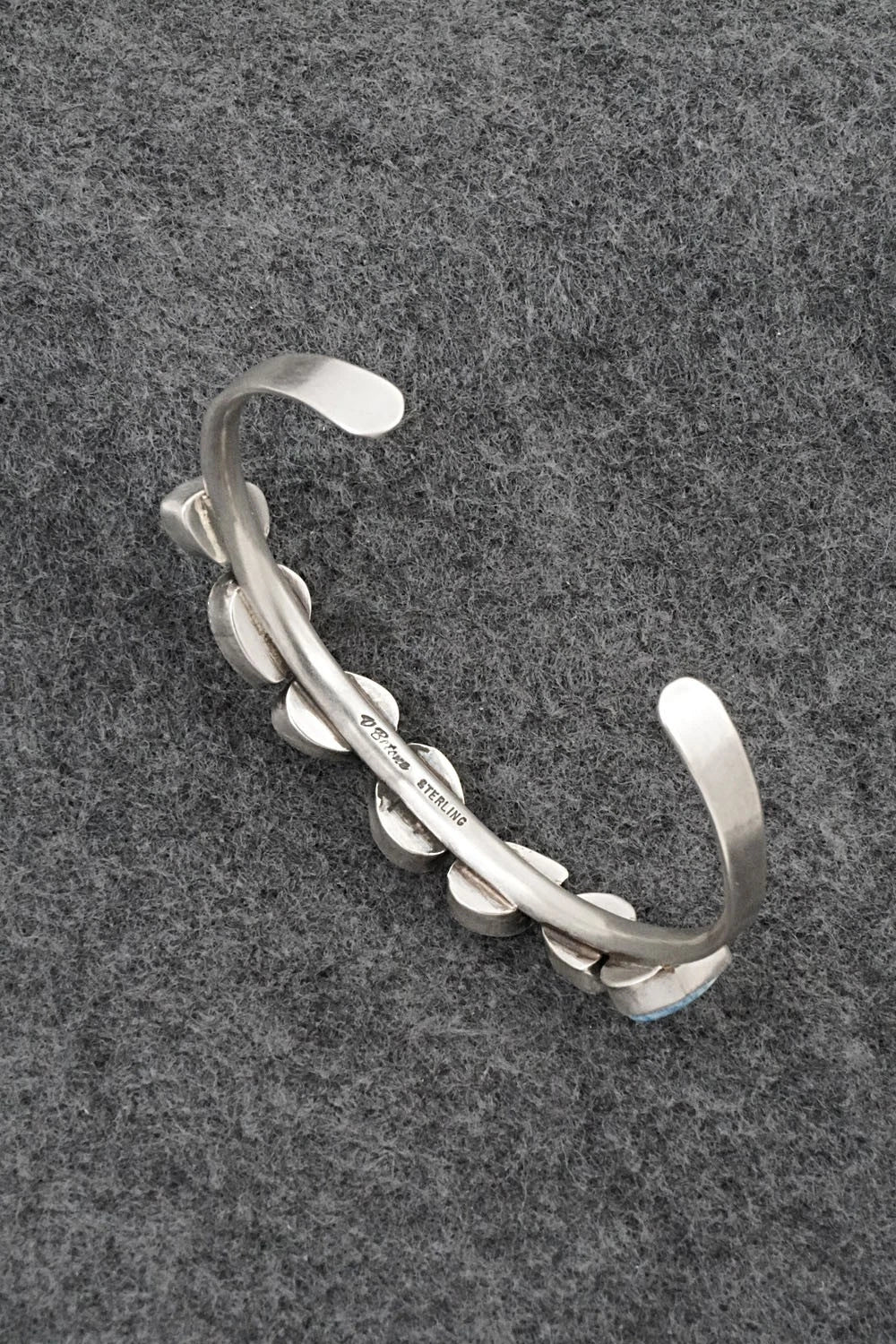 Turquoise & Sterling Silver Bracelet - Verley Betone