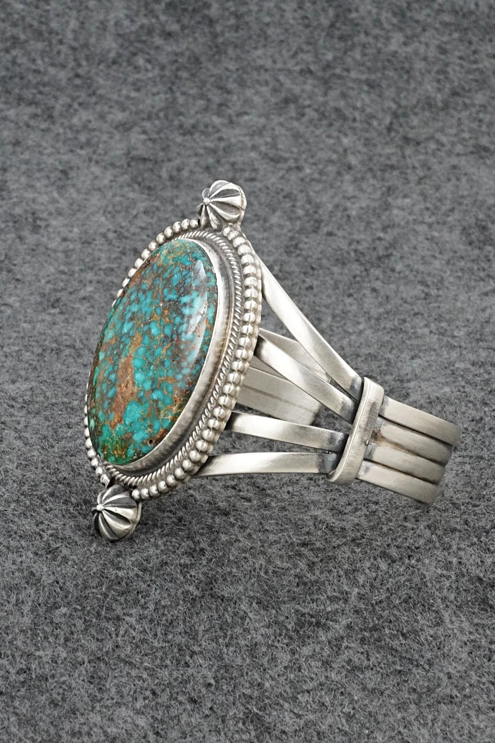 Turquoise & Sterling Silver Bracelet - Kathleen Livingston