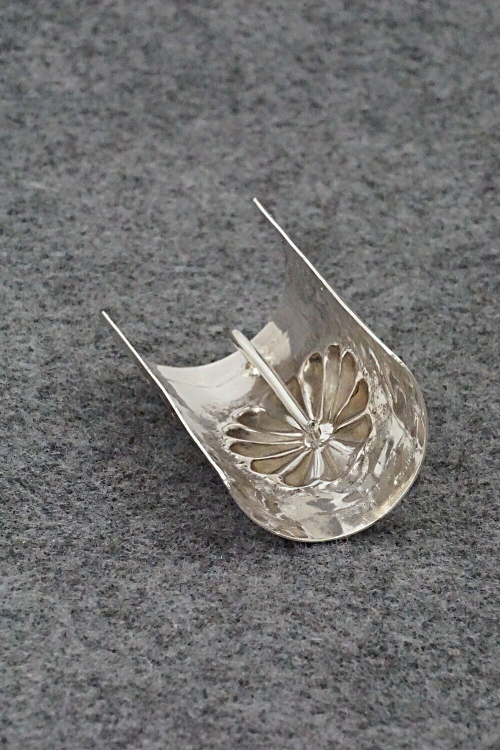 Turquoise & Sterling Silver Hair Pin - Arlene Soce