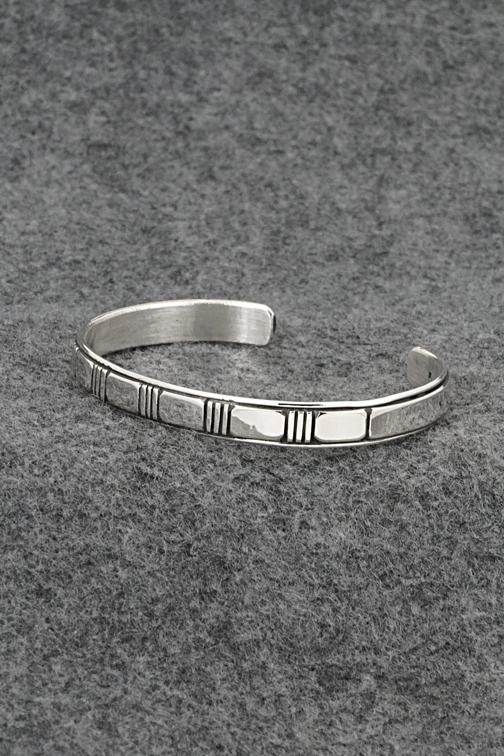 Sterling Silver Bracelet - Jonathan Nez