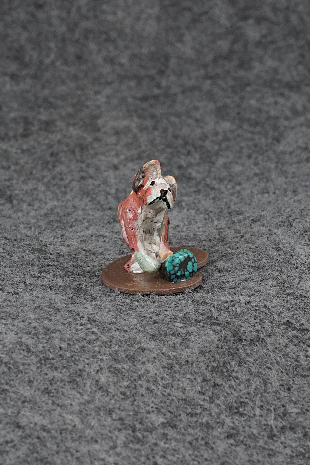 Dog Zuni Fetish Carving - Ruben Najera