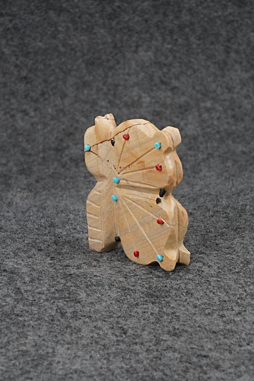 Butterfly Zuni Fetish Carving - Danette Laate