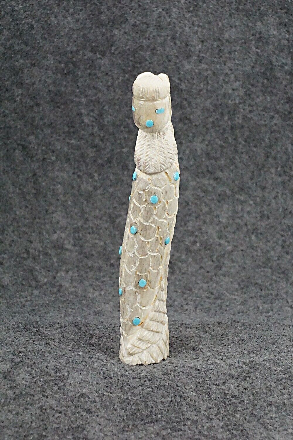 Corn Maiden Zuni Fetish Carving - Garrick Weeka