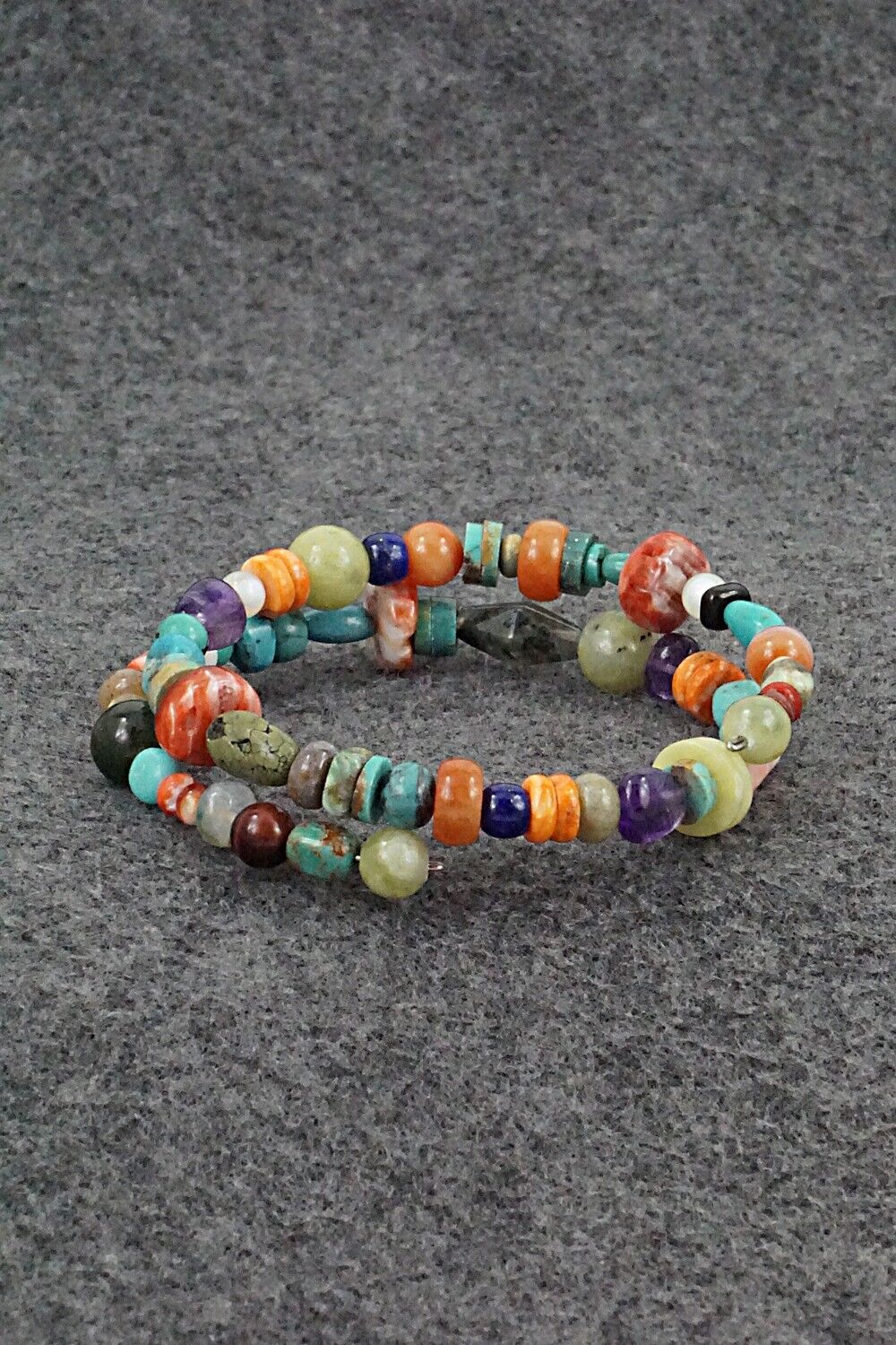 Multi-Stone Beaded Bracelet - Helen Tsosie