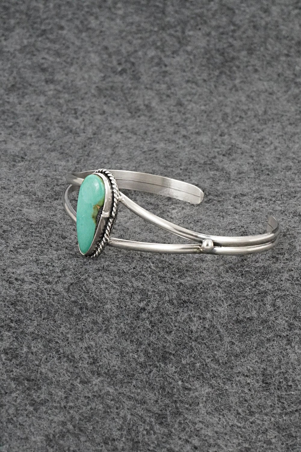 Turquoise & Sterling Silver Bracelet - Rosemary Saunders