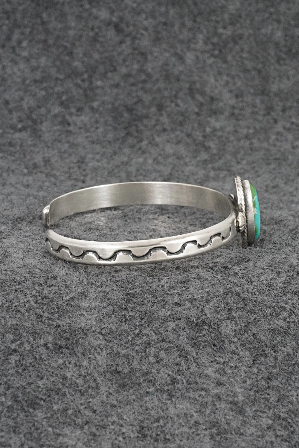 Turquoise & Sterling Silver Bracelet - Samuel Yellowhair