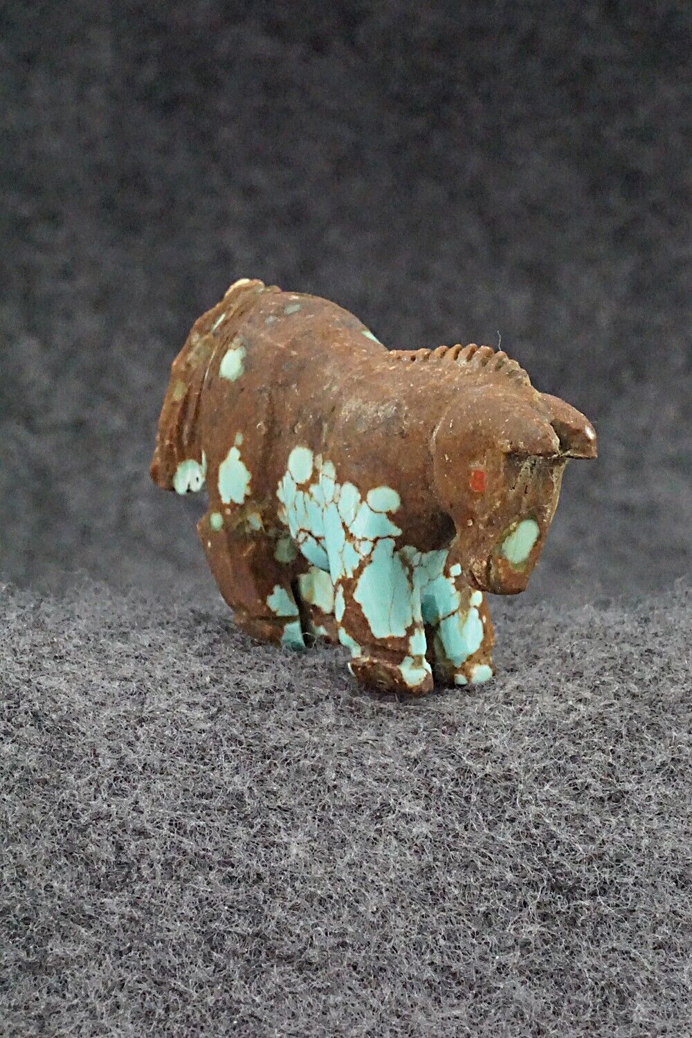 Horse Zuni Fetish Carving - Andres Quandelacy