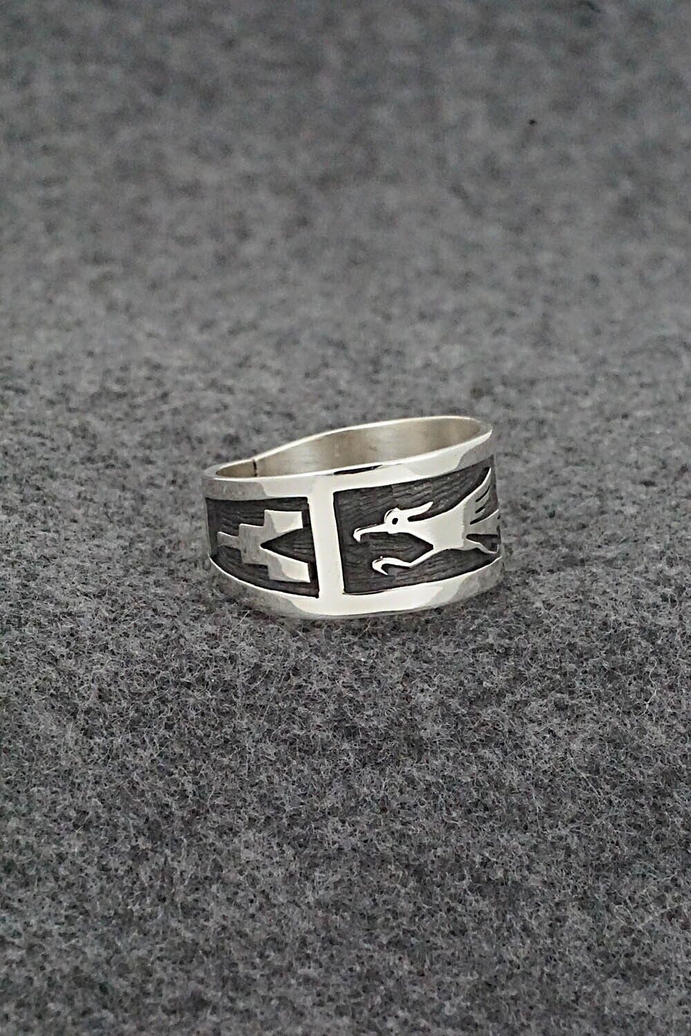 Sterling Silver Ring - Timothy Mowa - Size 12