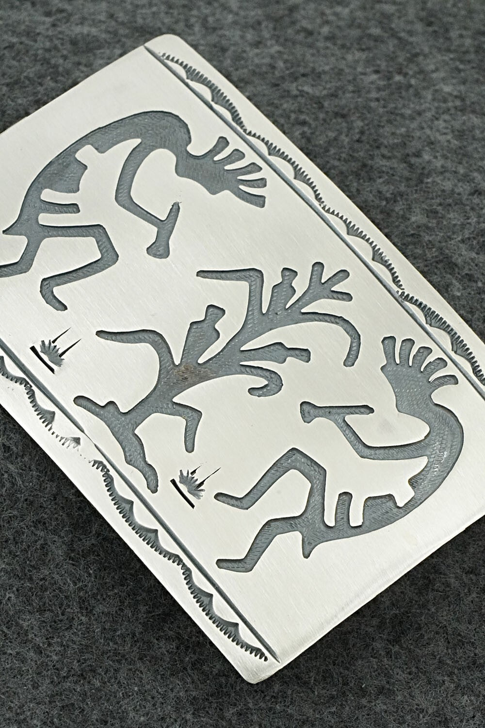 Sterling Silver Belt Buckle - Ralph Bia Jr.