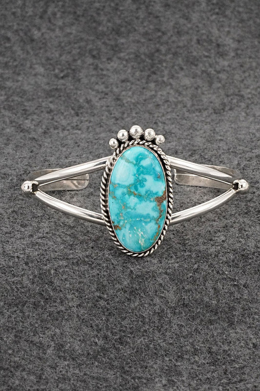 Turquoise & Sterling Silver Bracelet - Rena Begay