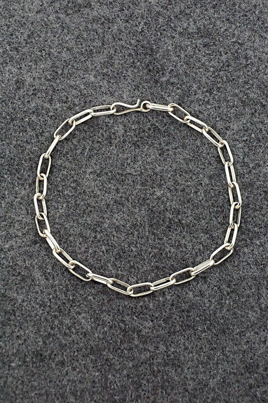 Sterling Silver Chain Link Bracelet - Sally Shurley