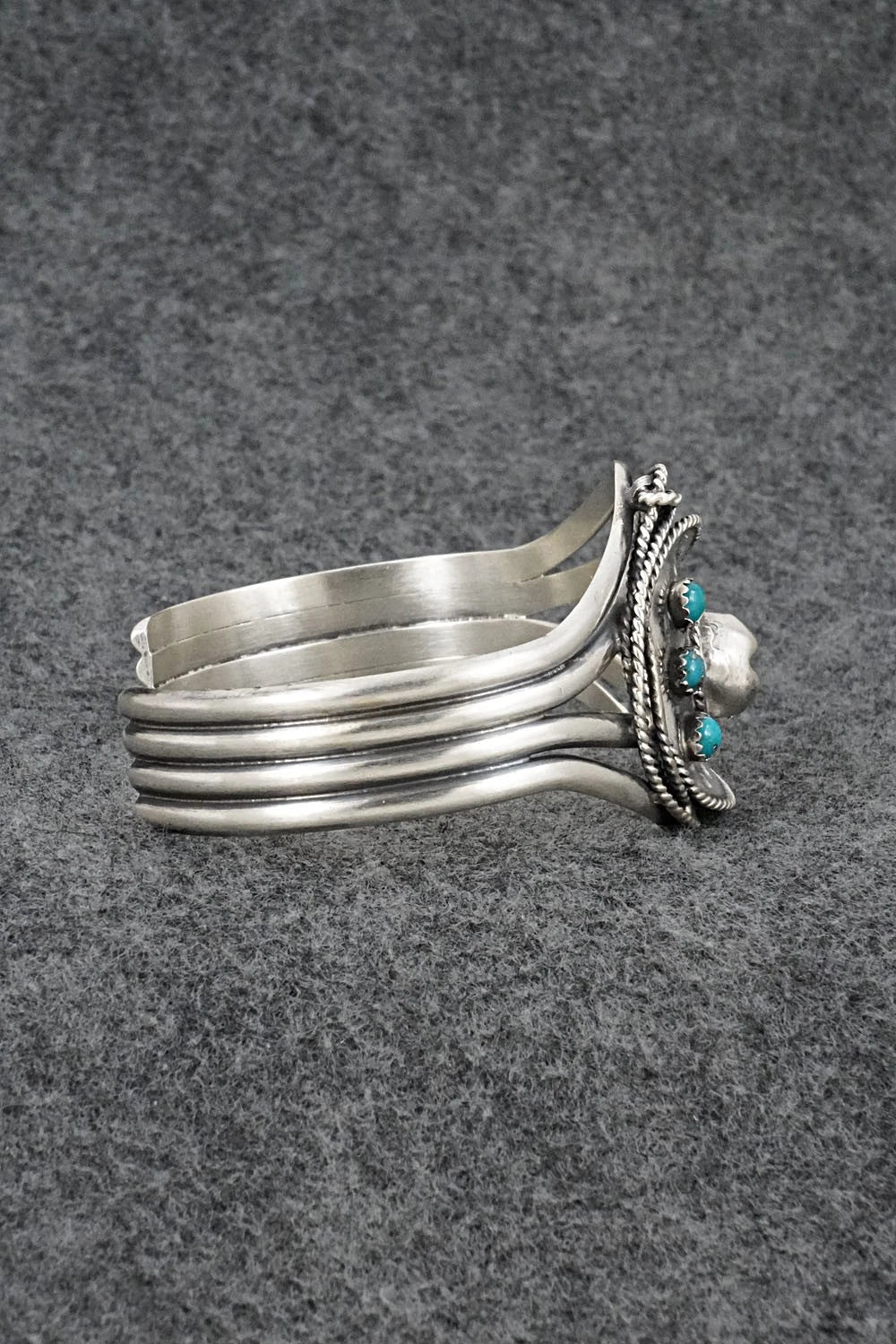 Turquoise & Sterling Silver Bracelet - Bobby Platero