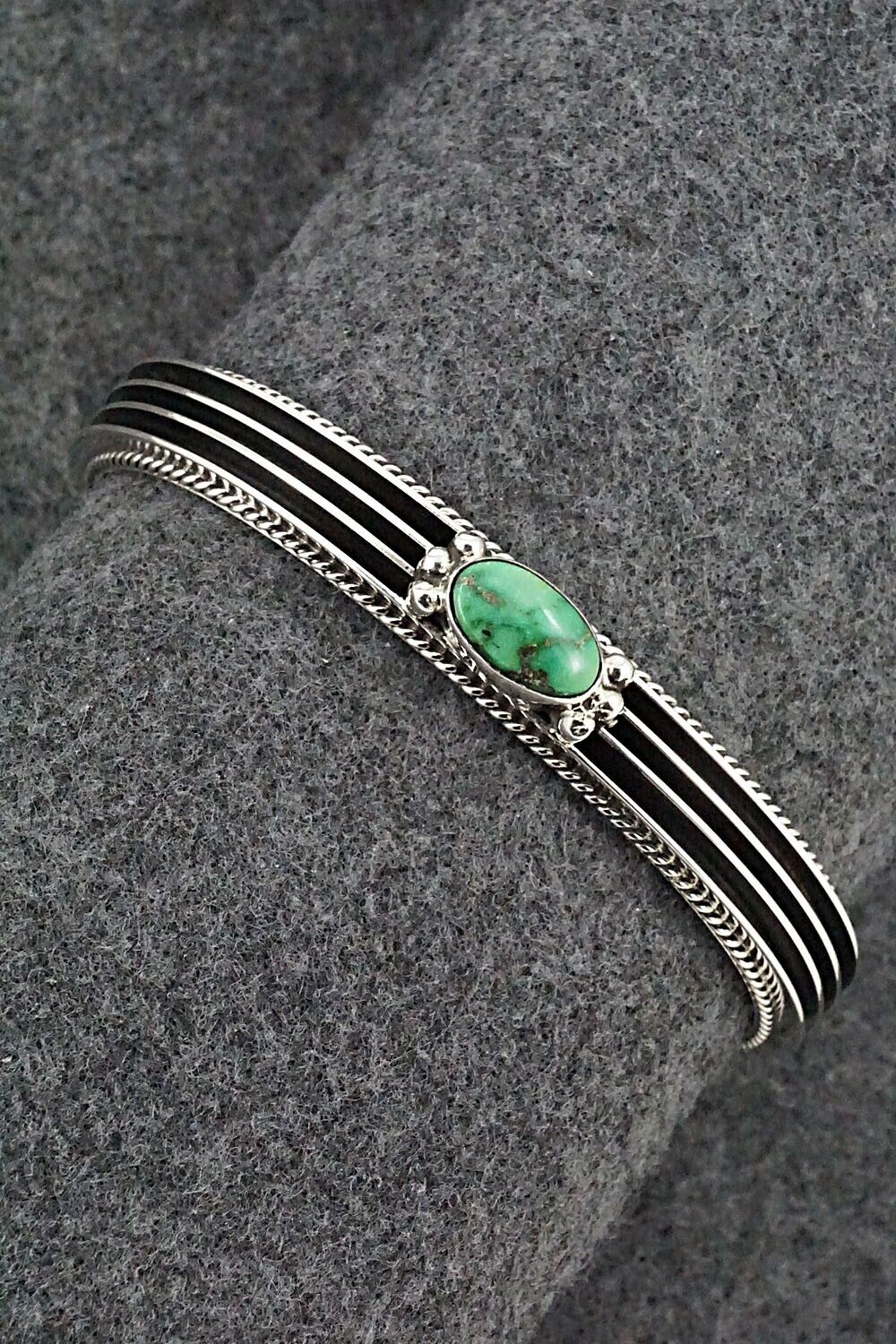 Turquoise & Sterling Silver Bracelet - Darrell Yazzie