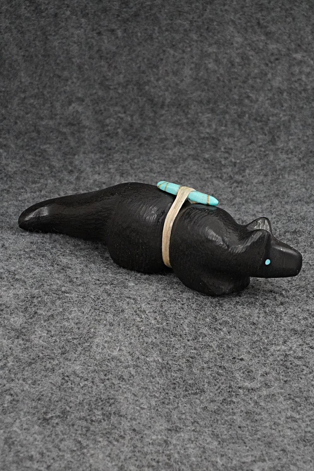 Mountain Lion Zuni Fetish Carving - Herb Halate