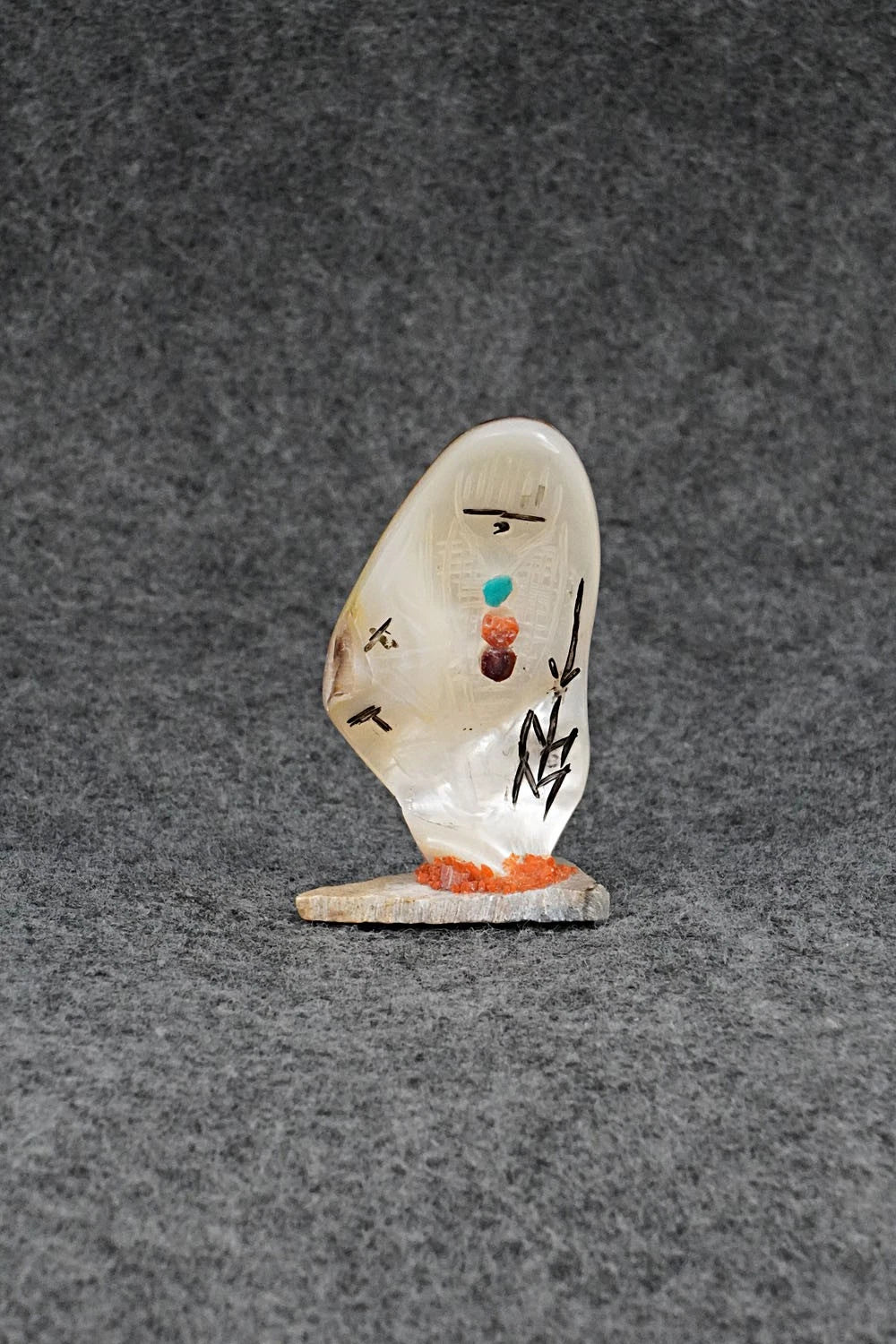 Corn Maiden Zuni Fetish Carving - Gloria Chattin