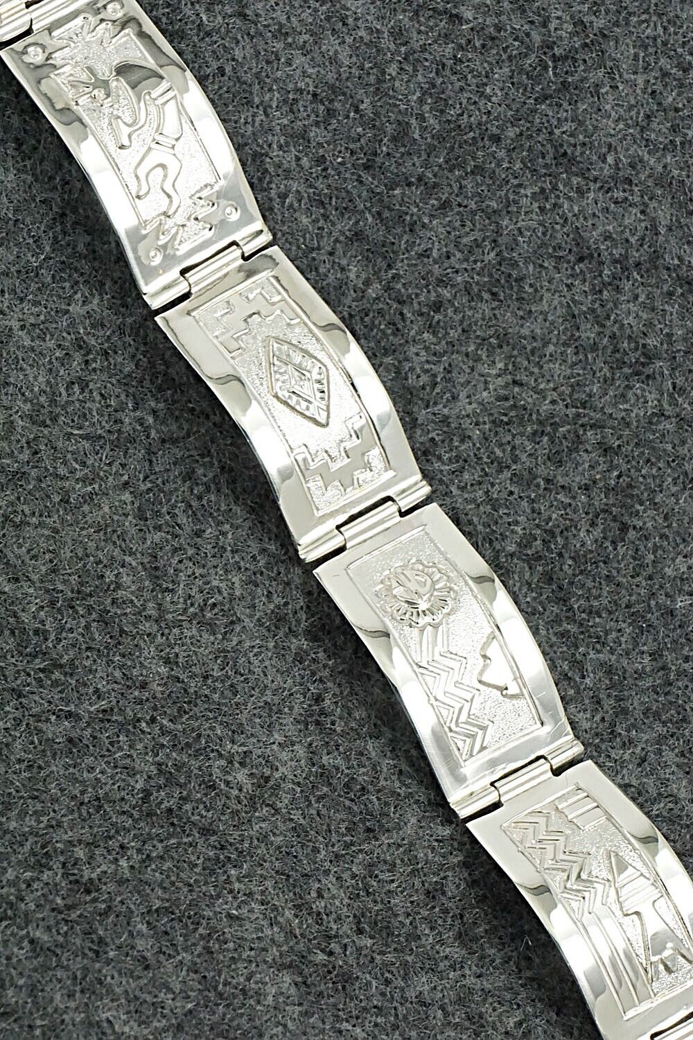 Sterling Silver Link Bracelet - Alanzo Mariano