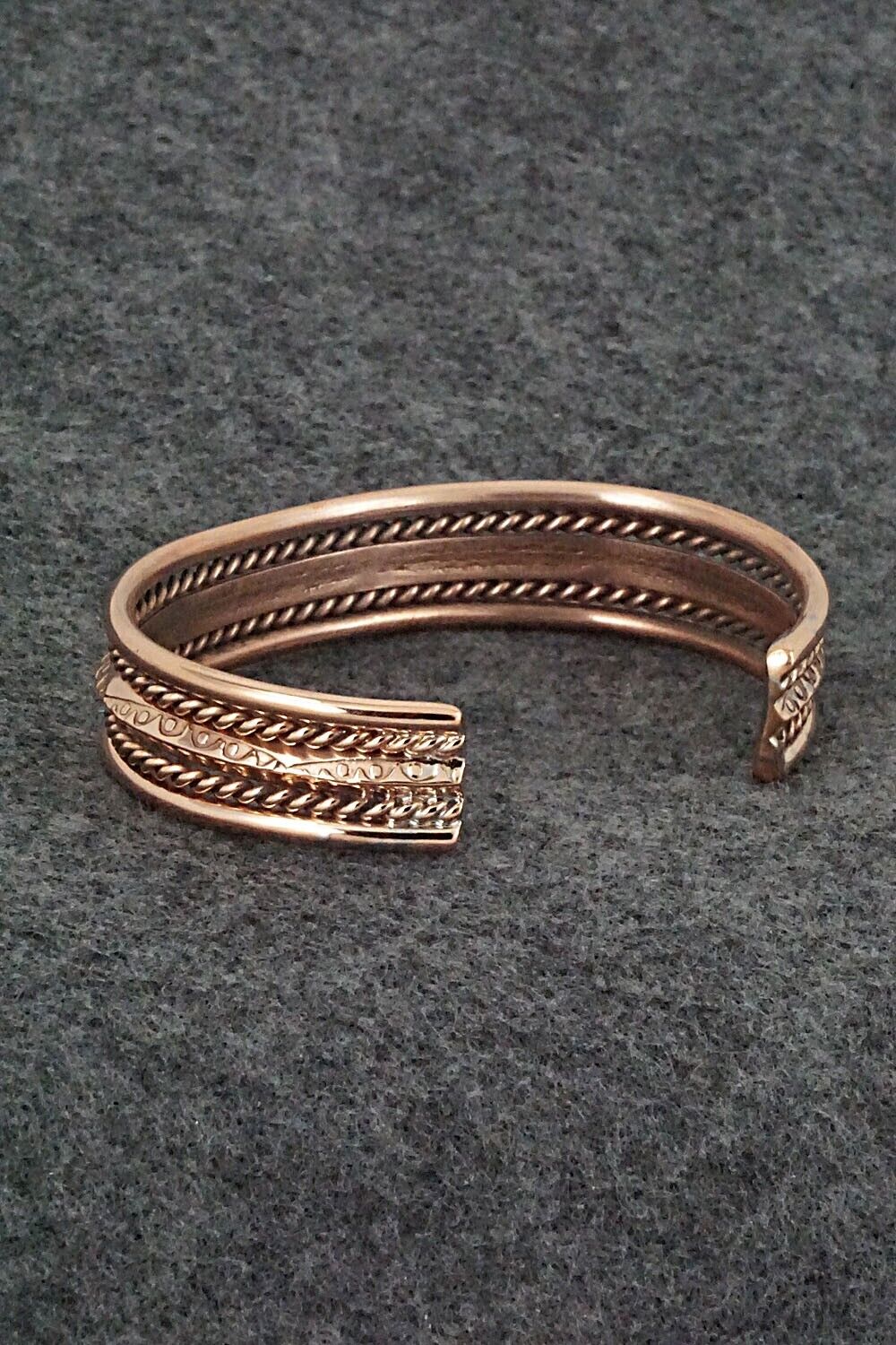 Copper Bracelet - Elaine Tahe