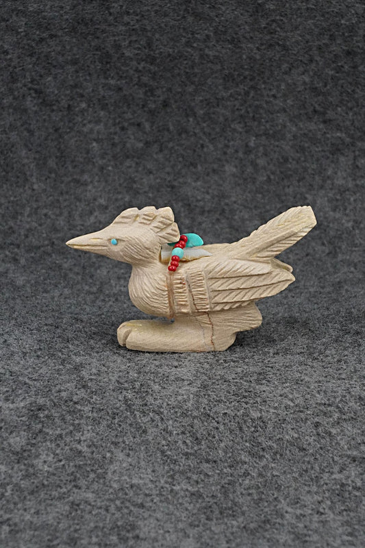 Roadrunner Zuni Fetish Carving - Douglas Martza