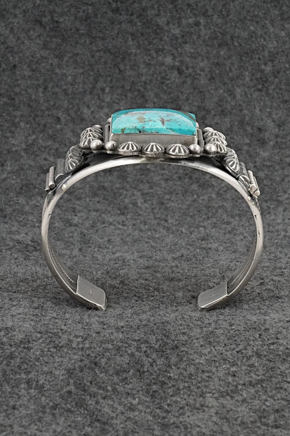 Turquoise & Sterling Silver Bracelet - Michael Calladitto