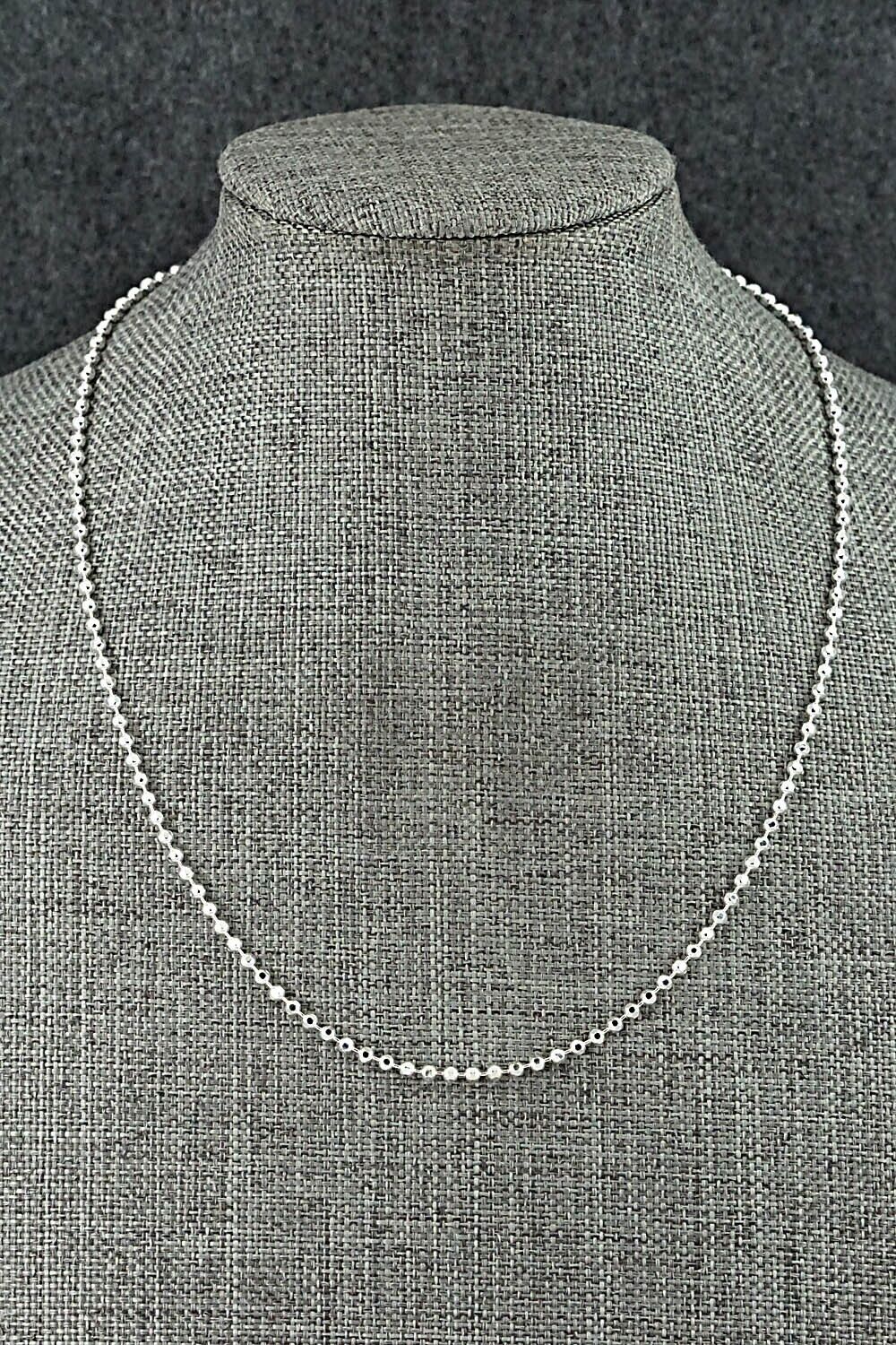 Sterling Silver Chain Necklace - Sterling Silver 16"