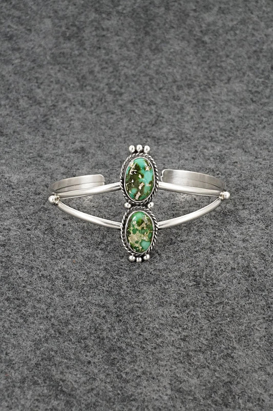 Turquoise & Sterling Silver Bracelet - Rena Begay