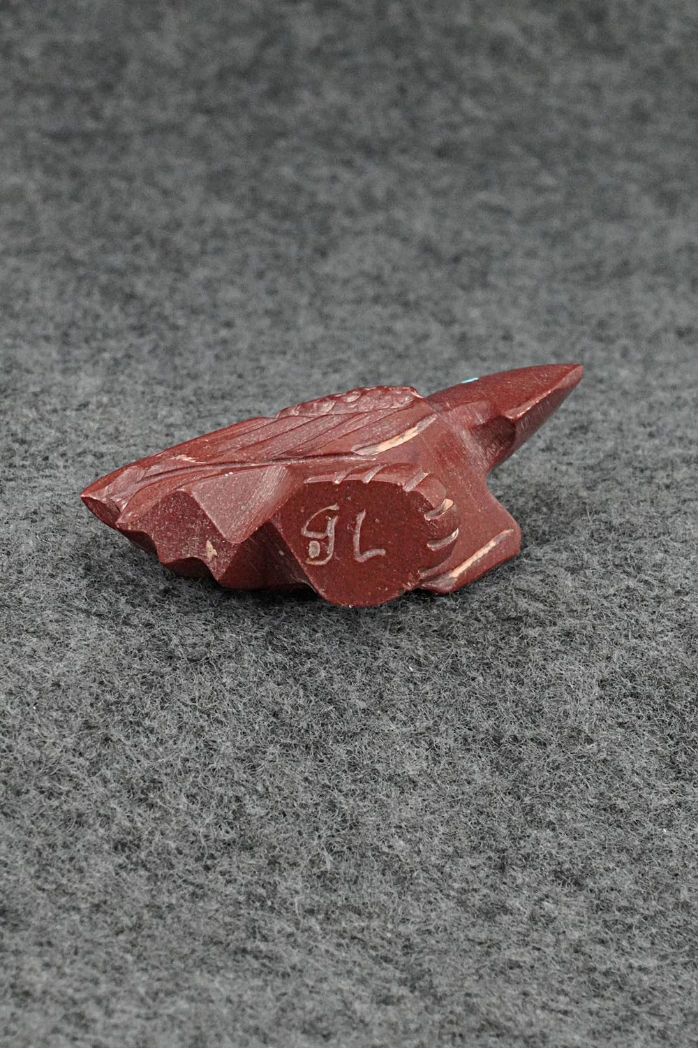 Eagle Zuni Fetish Carving - Gilbert Lonjose