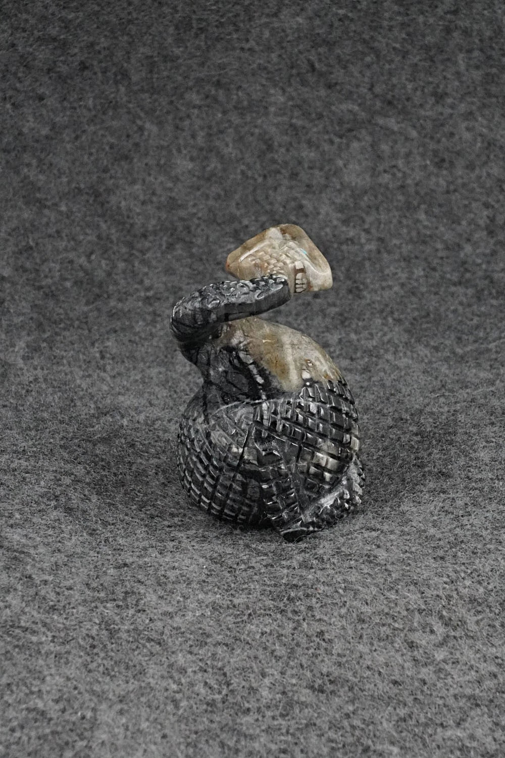 Rattlesnake Zuni Fetish Carving - Paulette & Farlan Quam