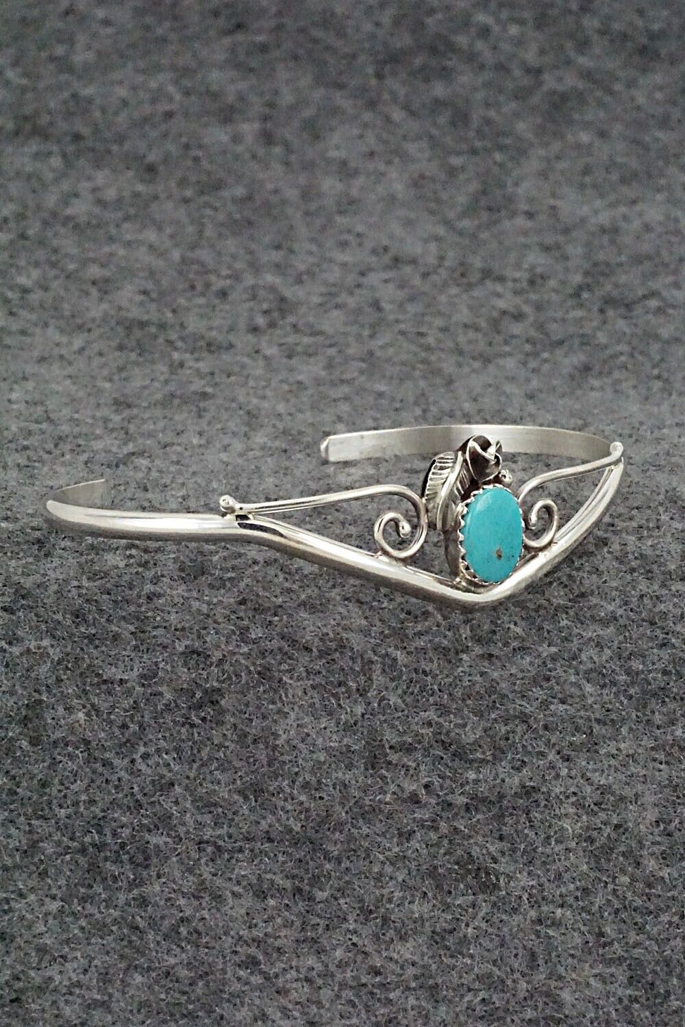 Turquoise & Sterling Silver Bracelet - Max Calladitto