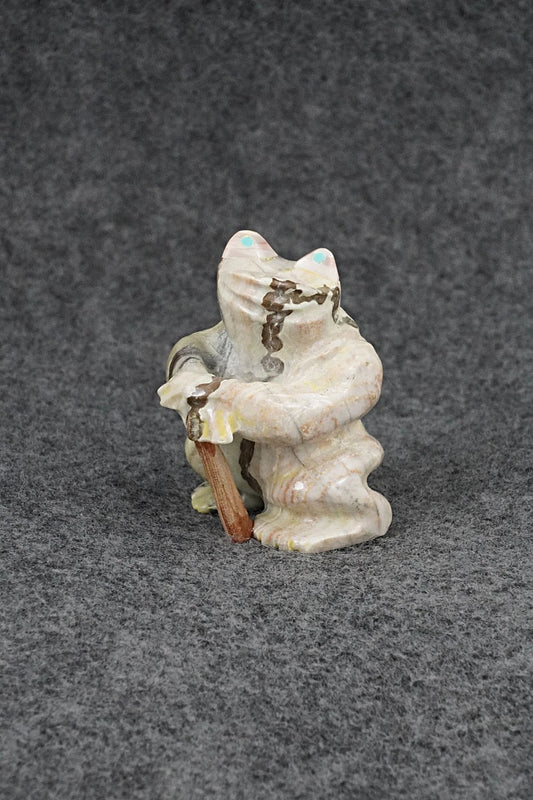 Frog Zuni Fetish Carving - Freddie Leekya